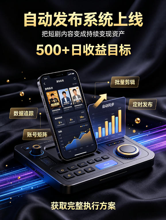 下半年风口项目精选:一部手机,保底日入500+,做就有收益,长期稳定!【揭秘】