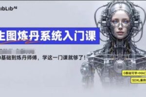 LibLibAI哩布哩布生图炼丹系统入门课，从生图到炼丹，只学这一门就够了
