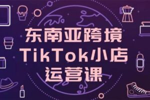 东南亚跨境TikTok小店运营课，掌握店铺设置与流量转化核心技巧