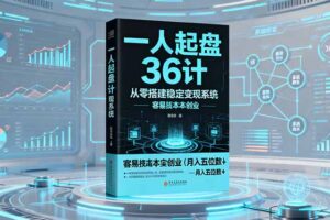 (16408期)一人起盘36计:从零搭建稳定变现系统,实现低成本创业,月入五位数+