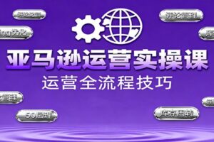 亚马逊运营实操课，选品策略，选品重点、广告最新打法、大促细节优化等（更新10月）