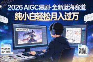 （16781期）2026年全新蓝海赛道，纯小白轻松月入过万