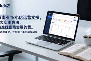 （17041期）东南亚Tk小店运营实操，7大实用方法，精准找到能卖爆的货。不讲虚理论，立即能上手的实操动作
