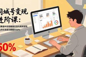 （17015期）同城号变现进阶课：在同城赛道中实现精准引流与高效变现，单店月引流成交额提升50%