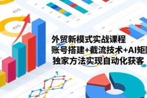（17435期）外贸新模式实战课程-更新2月，账号搭建+截流技术+AI矩阵+独家方法实现自动化获客