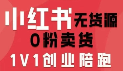 小红书无货源0粉电商课，开店准备、选品策略、笔记撰写、视频剪辑、数据分析、账号打造、资料文档（更新26年2月）