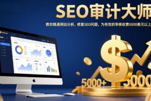 （17500期）SEO审计大师：教你精通网站分析，修复SEO问题，为有效的审核收费5000美元以上！