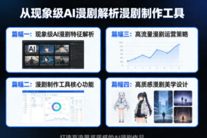 从现象级AI漫剧解析漫剧制作工具,四大篇幅带你了解漫剧,打造高流量高质感的AI漫剧作品