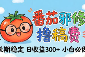 番茄撸金术：日入300+稳如泰山！独家玩法曝光，操作门槛极低，无需经验，小白闭眼上车【揭秘】