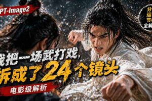 （18212期）用GPT-Image2，把一段武打对决拆成24个连续镜头，从人物建立、动作衔接、运镜节奏，到情绪爆发