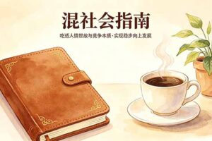 （18282期）付费文章：混社会指南，吃透人情世故与竞争本质，实现稳步向上发展