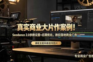 （18484期）真实商业大片作案例！Seedance 2.0参数设置+后期优化，教你落地商业广告