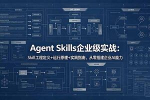 （18565期）Agent Skills企业级实战：Skill工程定义+运行原理+实践指南，从零搭建企业AI能力