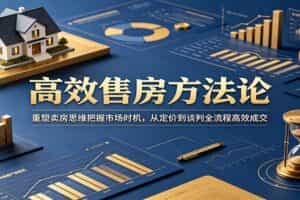 高效售房方法论：重塑卖房思维把握市场时机，从定价到谈判全流程高效成交