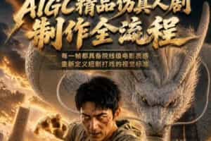 AIGC精品仿真人剧豢龙人全流程制作解析2026，国风仿真人创作+打斗剧情+人设编排，一站式AI短剧入门