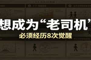 某公众号付费文章：想成为“老司机”，必须经历8次觉醒