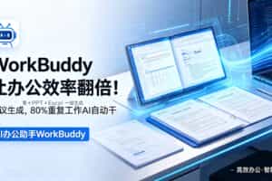 （18859期）WorkBuddy让办公效率翻倍！会议纪要+PPT+Excel一键生成，80%重复工作AI自动干