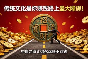 （18872期）付费文章：传统文化是你赚钱路上最大障碍！中庸之道让你永远赚不到钱