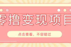 快手极速版春节推广风口，一部手机就能上手日赚百元，618电商大促玩法躺赚项目