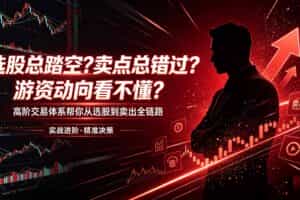 （18937期）选股总踏空？卖点总错过？游资动向看不懂？高阶交易体系帮你从选股到卖出全链路（更新6月）