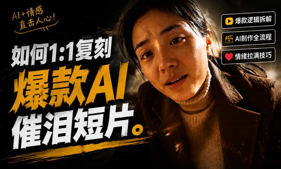 豆包+Gemini生成真人AI短剧-拆解复刻百万爆款第一人称短片，一站式讲透爆款复刻全流程