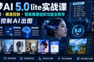 即梦AI 5.0 lite实战课，联网检索・精准控制・智能推理进阶功能全教学，精准控制AI出图