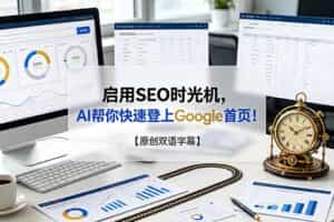 （19162期）启用SEO时光机，AI帮你快速登上Google首页！【原创双语字幕】