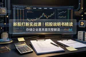（19255期）付费文章：新股打新实战课｜招股说明书精读，存储企业基本面完整解读