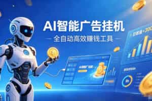 AI智能广告挂G，在家自动賺收益，全程无需人工操作、不用直播、不用拉人【揭秘】