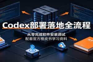 Codex部署落地全流程：从零完成软件安装调试，配套官方橙皮书学习资料