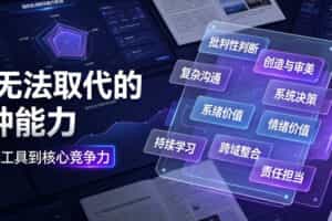 付费文章：AI无法取代的8种能力