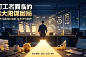（19448期）付费文章：打工者面临的8大阳谋困局，看透资本收割套路实现攒钱增收