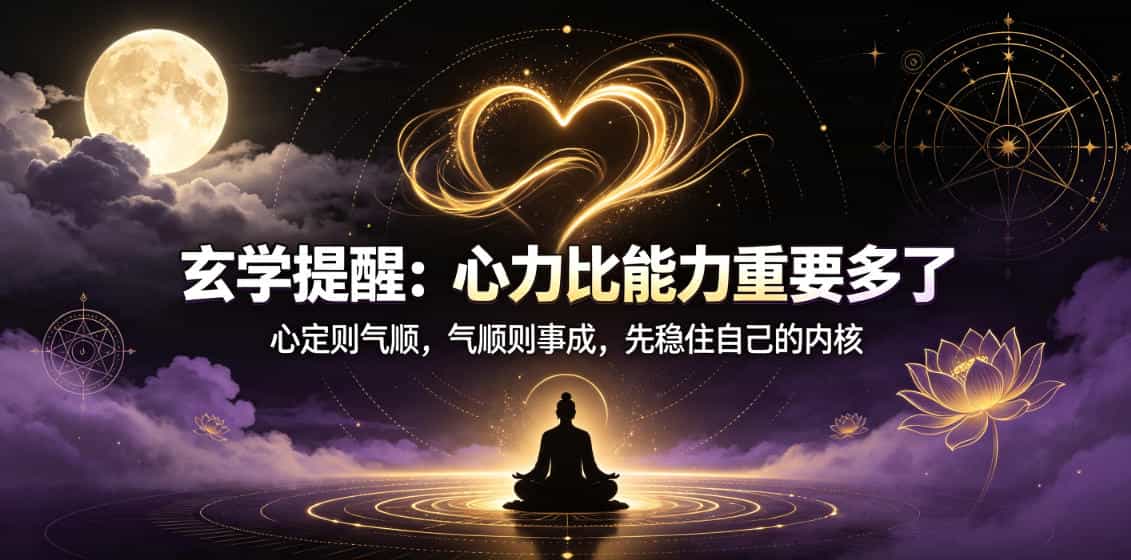 付费文章：玄学提醒：心力比能力重要多了