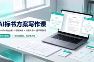 （19497期）AI标书方案写作课：WorkBuddy全套×标题生成×方案大纲×提示词技巧×废标点检查×豆包流程图，高效出方案