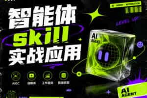 智能体skill实战应用，为寻求利用智能体进行工作提效的人打造，案例演示，纯实战课