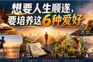 公众号付费文章：想要人生顺遂，要培养这6种爱好