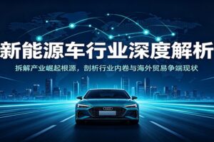 新能源车行业深度解析：拆解产业崛起根源，剖析行业内卷与海外贸易争端现状
