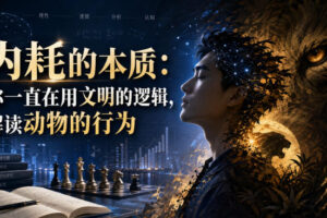 付费文章：内耗的本质：你一直在用文明的逻辑，解读动物的行为