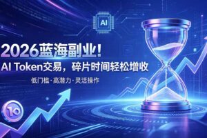 （19997期）AI Token算力赛道！普通人可入局的数字副业