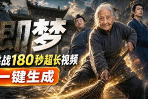 即梦挑战180秒超长视频！一键生成3分钟电影？完整制作流程详细分享！
