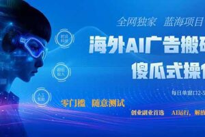 （20415期）全网独家！2026美金搬砖新项目，低门槛高回报，长久绿色稳定，用副业改写人生