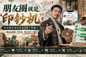 朋友圈就是“印钞机”，风水师私域变现108个野路子，一条朋友圈换一单生意，线上线下一起吃【文档】