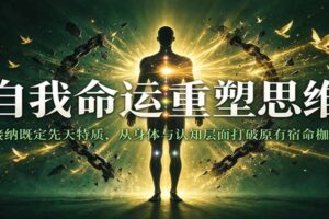 自我命运重塑思维：接纳既定先天特质，从身体与认知层面打破原有宿命枷锁