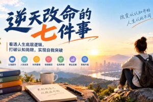 (21022期)付费文章:逆天改命的七件事,看透人生底层逻辑,打破认知局限,实现自我突破
